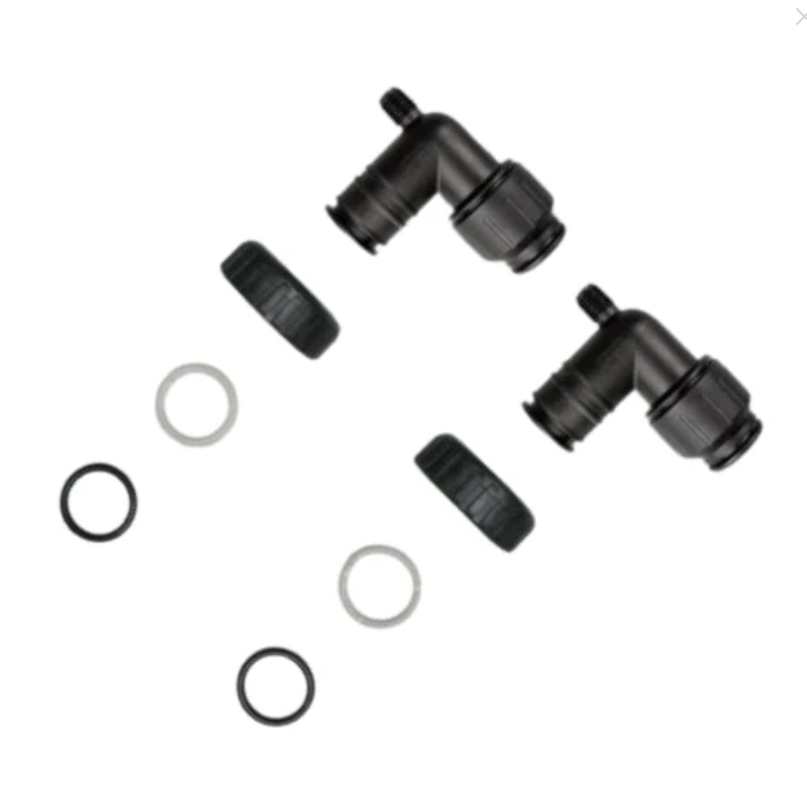 Clack BSPT Anschluss PVC 90° V3007-16 Fitting 1″ plastic BSPT set Clack WS1