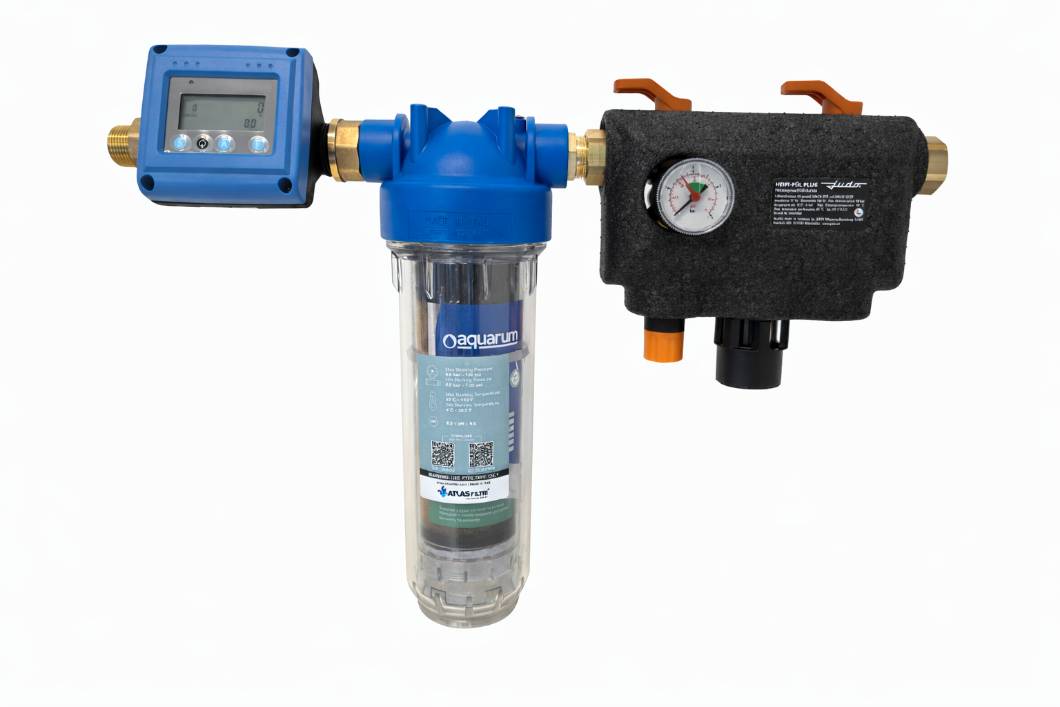 Aquarum HeatControl BASIC KOMPLETT – Heizungsbefüllung Komplettsystem mit Demineralisation und Leitfähigkeitskontrolle