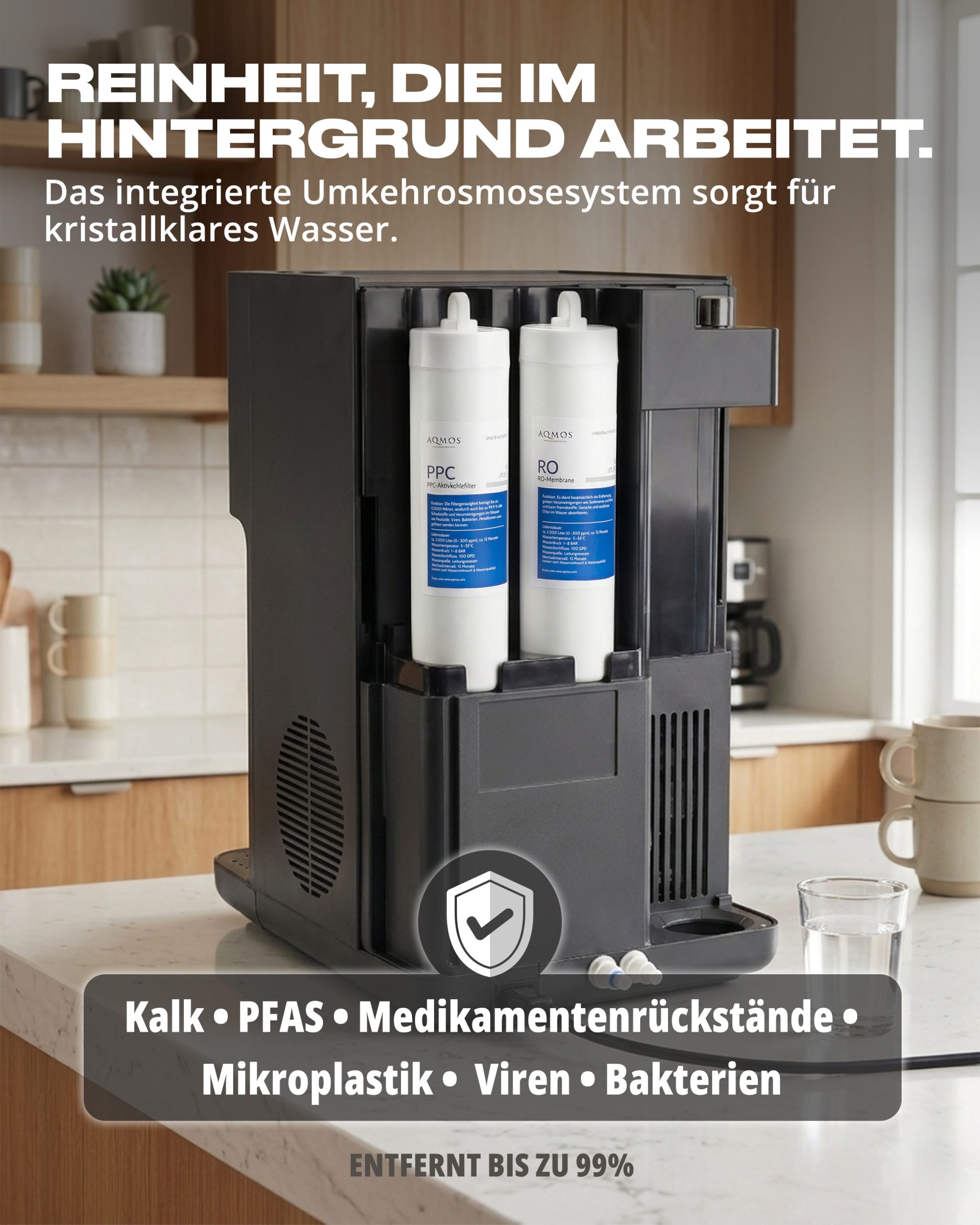 Wasserspender DrinKing Schwarz