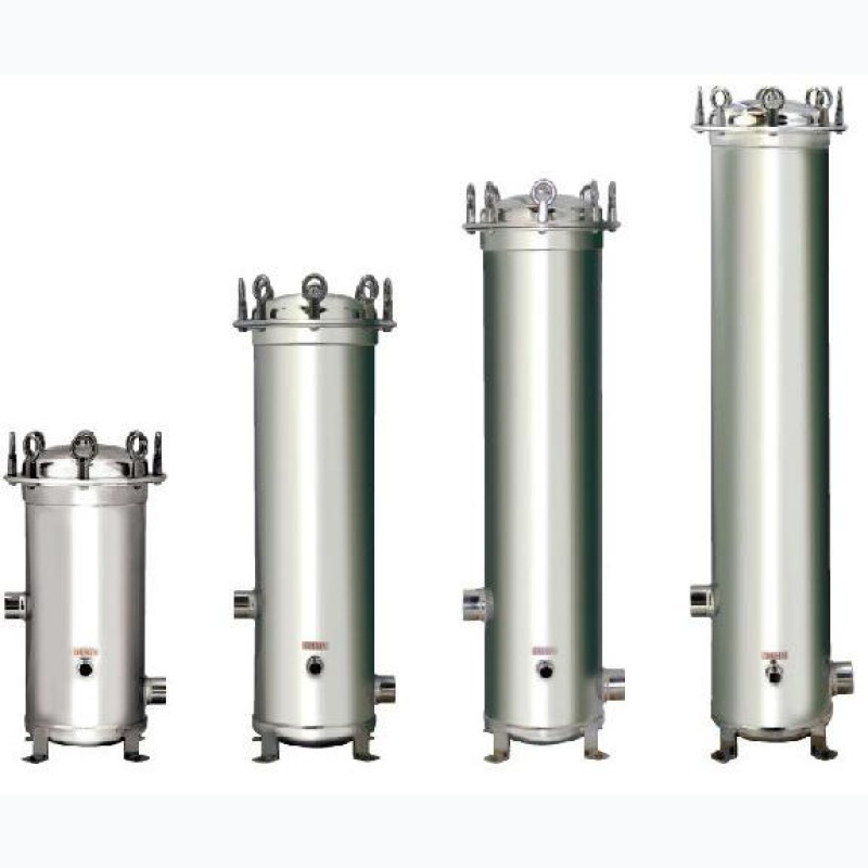 BONA 5×40 – Edelstahl-Kartuschenfiltergehäuse für industrielle Wasserfiltration