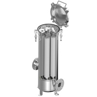 BONA 5×40 – Edelstahl-Kartuschenfiltergehäuse für industrielle Wasserfiltration